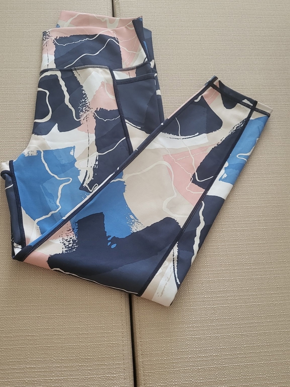 Sweaty Betty Abstract Print Leggings Size 12 B-216